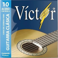 Cuerdas Guitarra Acero Con Borla Victor Mod:10