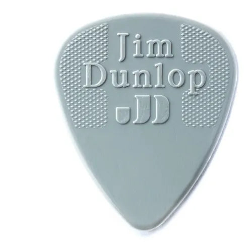 Plumillas Dunlop Nylon Standard .60 Gris Claro 44b.60